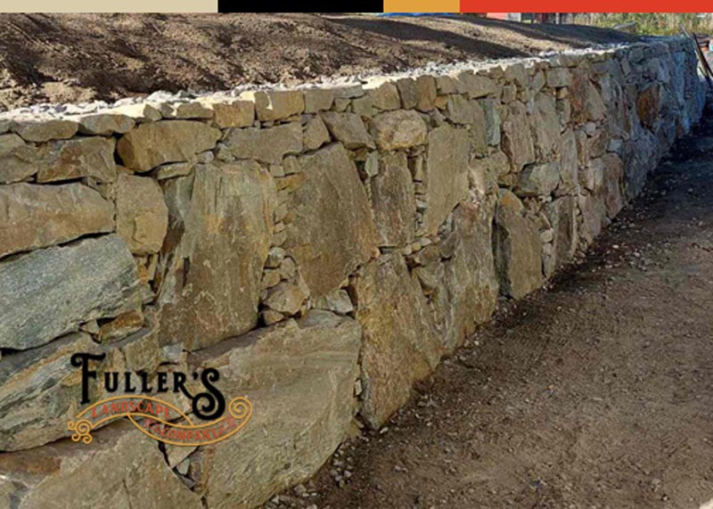 Natural stone retaining wall company
